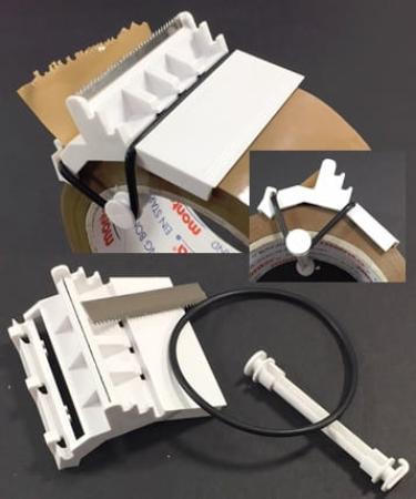 Preview: Handabroller Messerfritze für Klebeband Preview: Handabroller Messerfritze für Klebeband